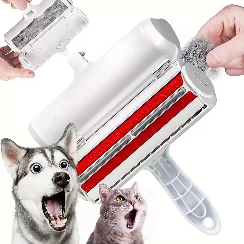 "Self-Cleaning Pet Hair Roller" - Frenzy